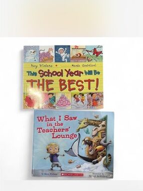 2 Book Bundle! School Themed - Kids Picture Books